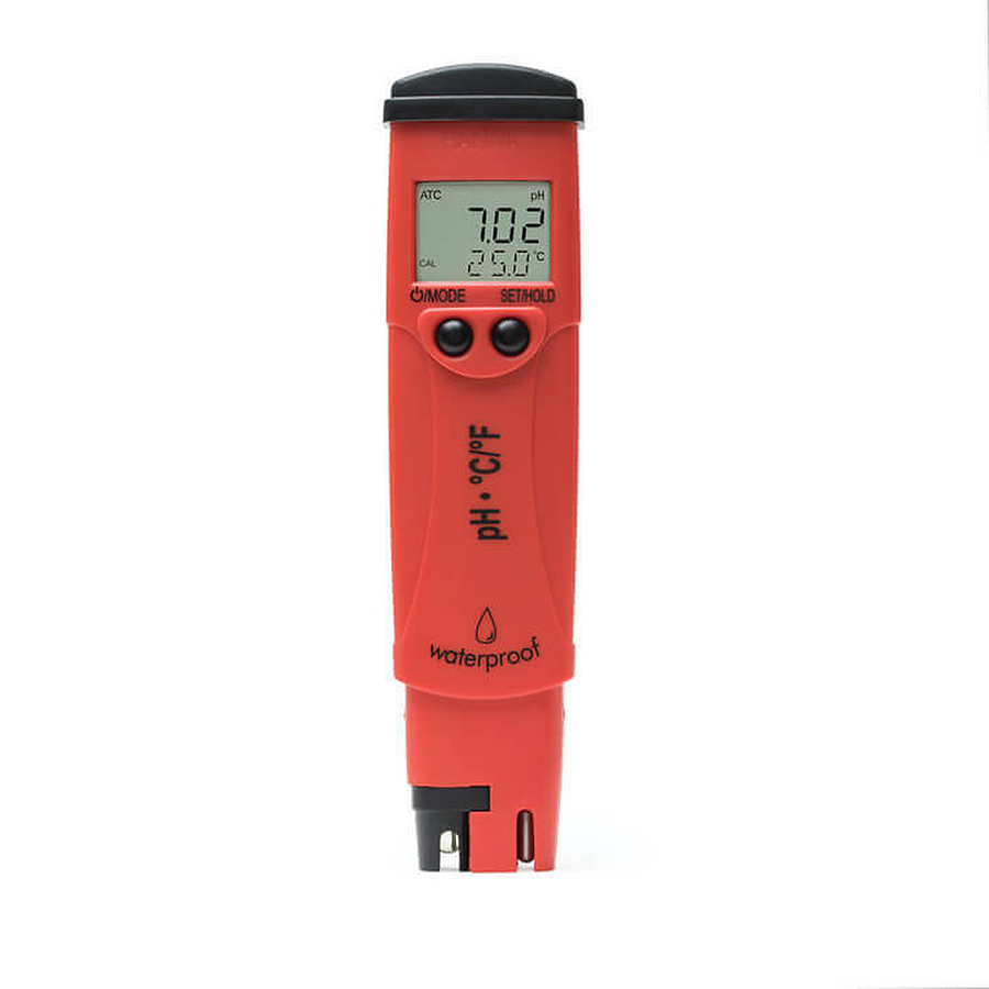 Medidor de bolsillo pHep5 de pH/temperatura