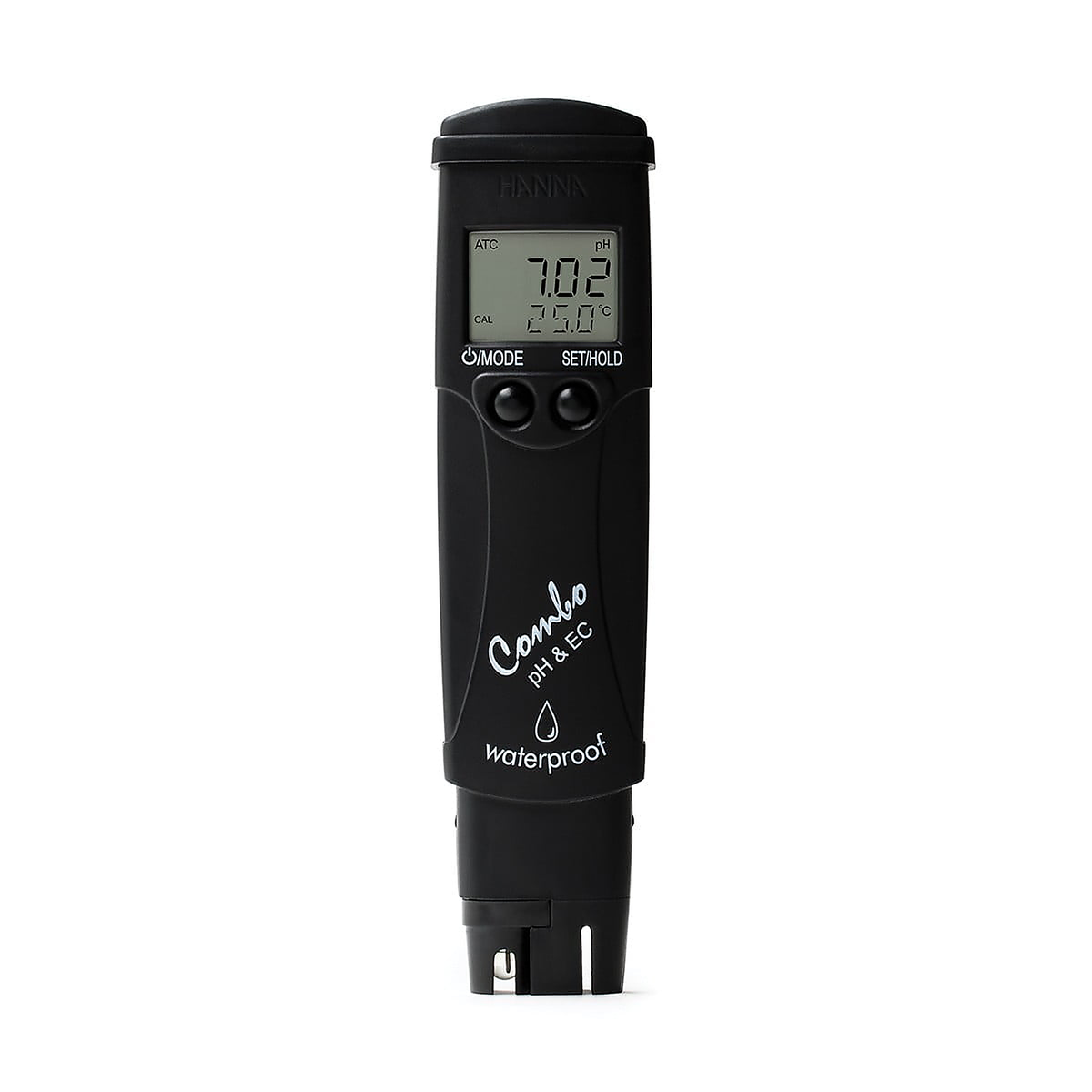Medidor de bolsillo combo pH/conductividad/TDS (intervalo alto)